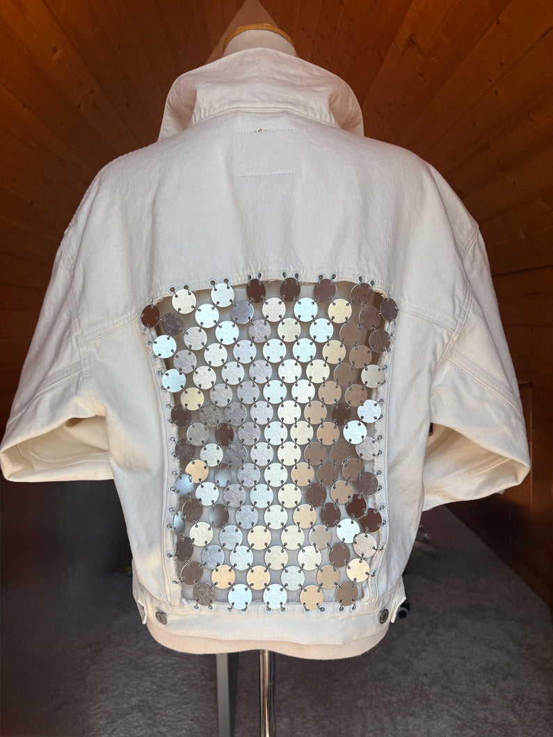 ONE OF ONE, Up Cycled White Levi’s Denim