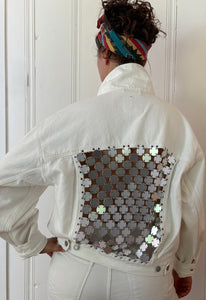 ONE OF ONE, Up Cycled White Levi’s Denim