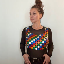 Load image into Gallery viewer, Disco Top - Rainbow