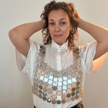 Load image into Gallery viewer, Disco Top - Silver