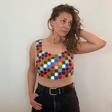 Load image into Gallery viewer, Disco Top - Rainbow