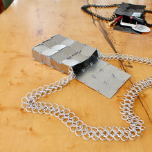 Load image into Gallery viewer, Block Bag - Silver