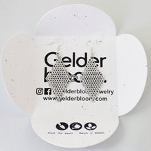 Load image into Gallery viewer, Mesh Ear Rings in Silver