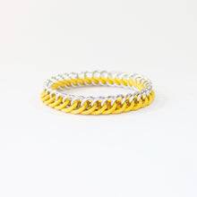 Load image into Gallery viewer, The Persian Stretch Bracelet in Yellow + Silver