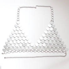 Load image into Gallery viewer, Queen of Hearts Top - Silver